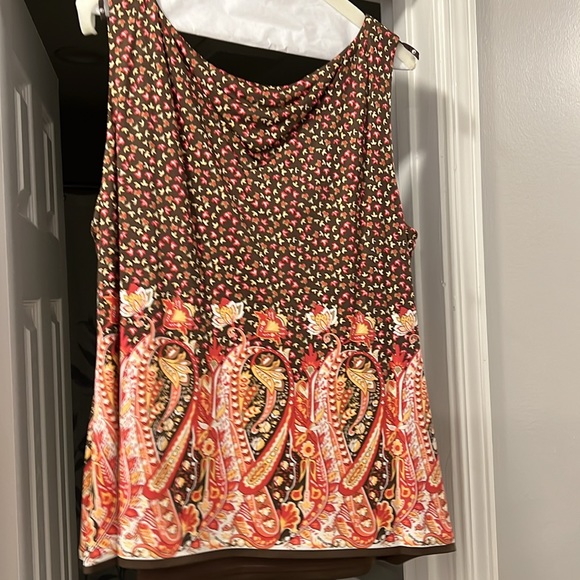 Talbots pure silk shell 18W (used) - Picture 3 of 4